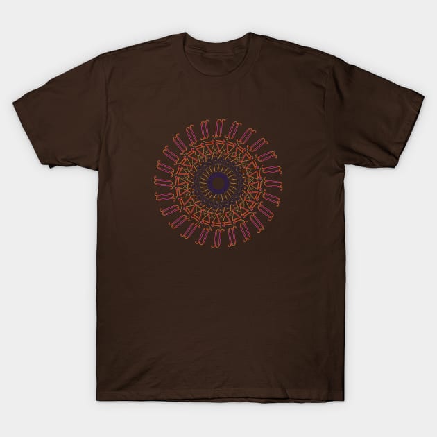 Stoke's Resonant Mathdala T-Shirt by divergentsum